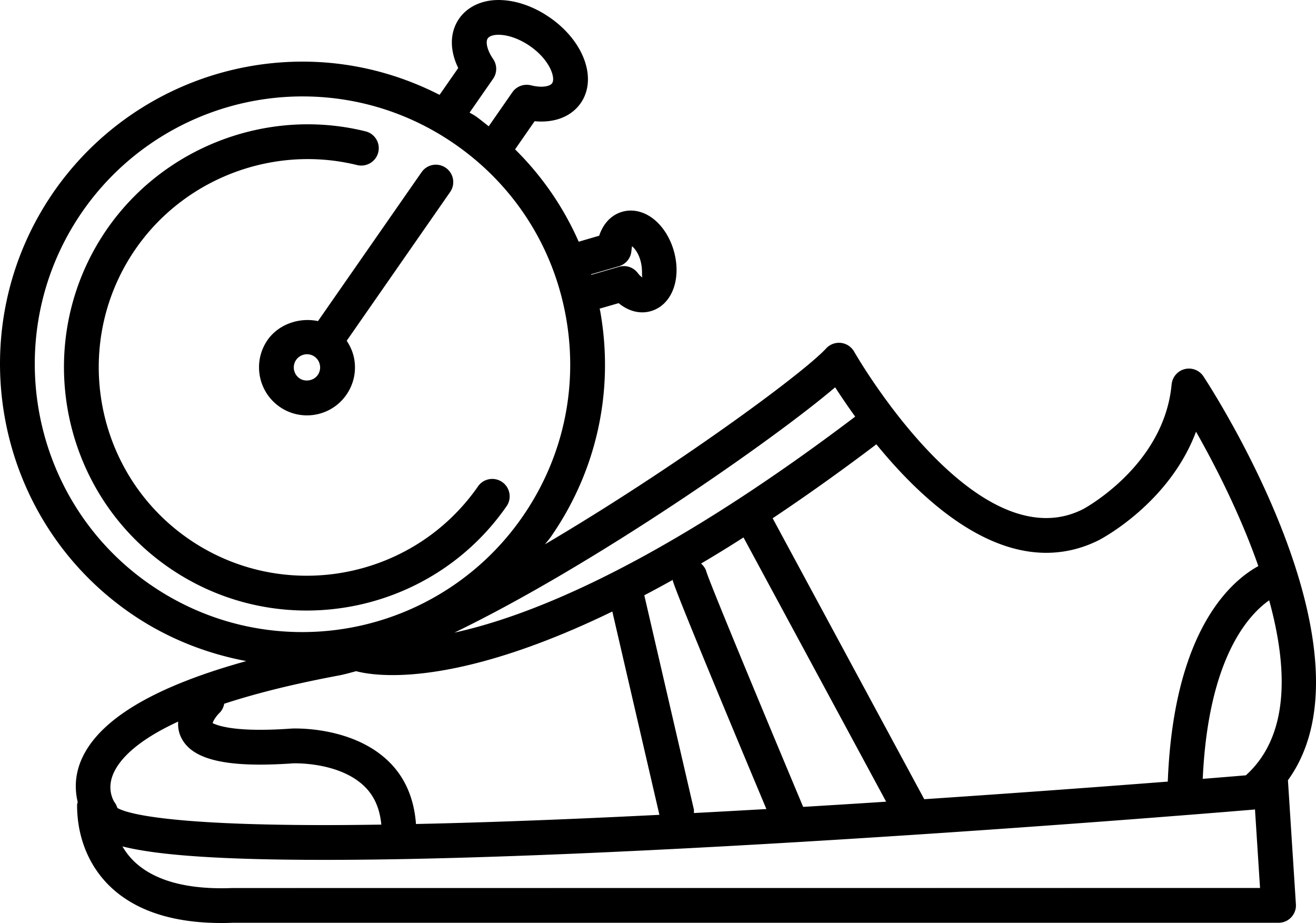 Gymnast Sportive Shoe Side View Outline With A Timer Outline Drawing Svg Vector Free Vectors